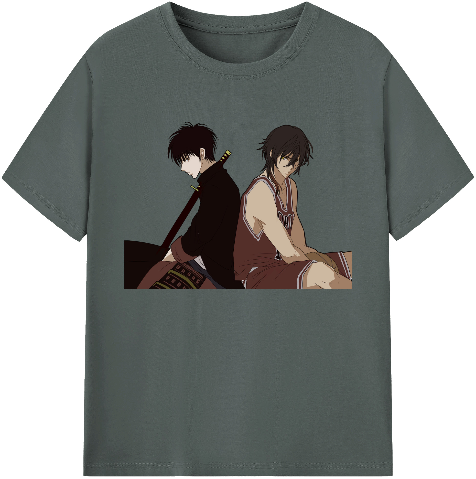 （画像用） SLAM DUNK／スラムダンク 綿100％ メンズ半袖Tシャツ｜肌触りやわらか＆通気性